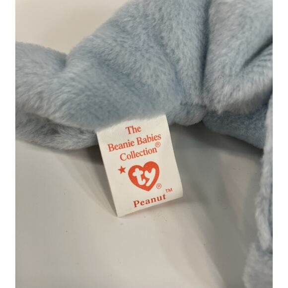 Ty Beanie Babies Bundle (2pcs) Peanut The Elephant And Peanut McDonald’s Toy - Picture 8 of 13